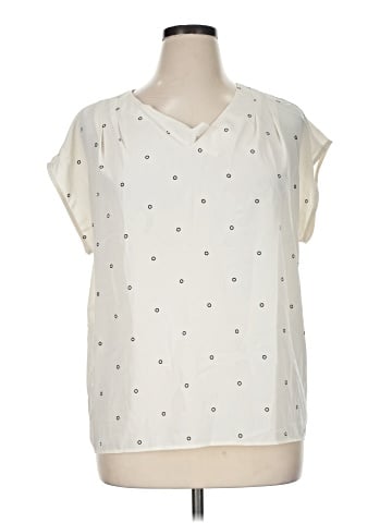 Lands' End Short Sleeve Blouse (view 1)