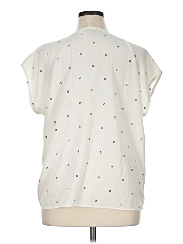 Lands' End Short Sleeve Blouse (view 2)