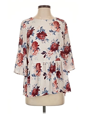 Faded Glory 3/4 Sleeve Blouse (view 1)