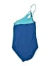 Lands' End Blue One Piece Swimsuit Size 2 - photo 2