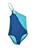 Lands' End Blue One Piece Swimsuit Size 2 - photo 1