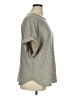 Max Studio Gray Short Sleeve Top Size 1X - photo 4