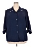 Allison Daley Blue 3/4 Sleeve Blouse Size 18 - photo 1