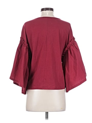 Trafaluc by Zara 3/4 Sleeve T-Shirt (view 2)