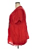 Johnny Was Red Short Sleeve Blouse Size 2X - photo 5