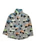 Hatley Print Gray Purple Raincoat Size 2 - photo 1