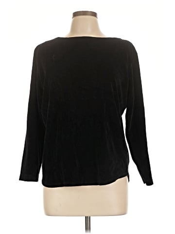 Lizwear by Liz Claiborne 3/4 Sleeve T-Shirt (view 1)