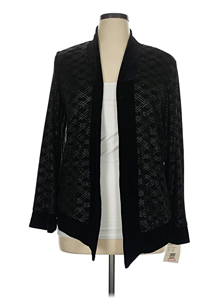 Ronni Nicole Cardigan Sweater In Black