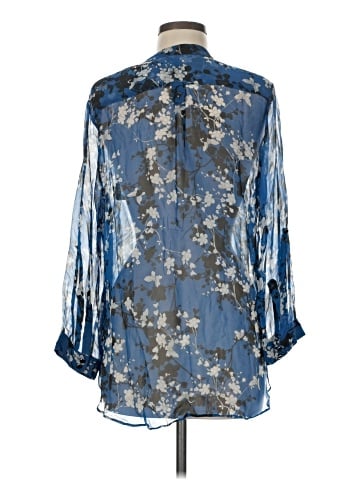 Bellatrix Long Sleeve Silk Top (view 2)