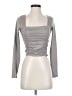 Hollister Gray Long Sleeve Top Size S - photo 1