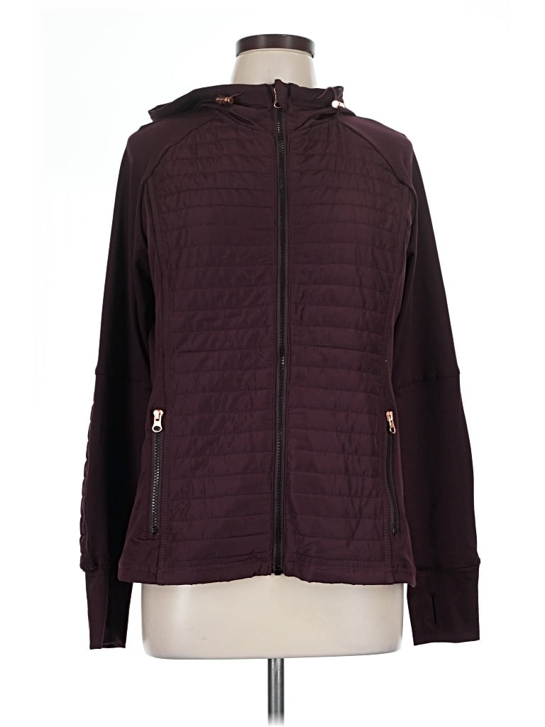 Pre-owned Maurices Jacket In Burgundy
