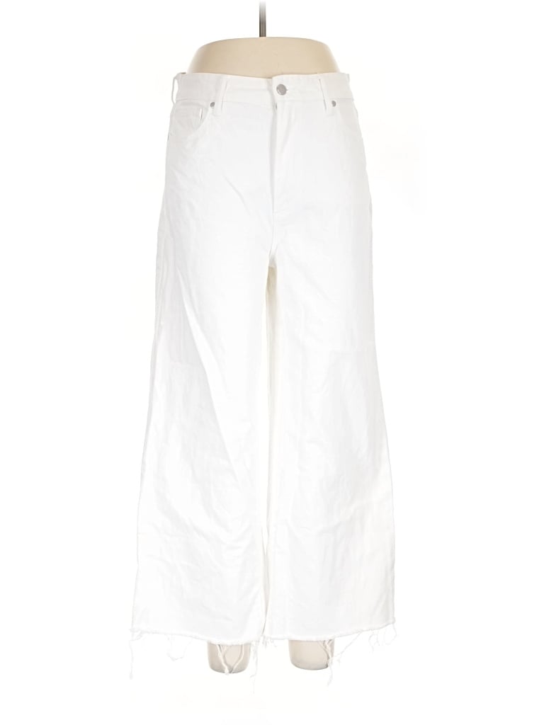 Pre-owned Just Fab Jeans In White