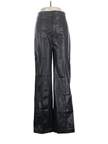 Zara Faux Leather Pants (view 1)