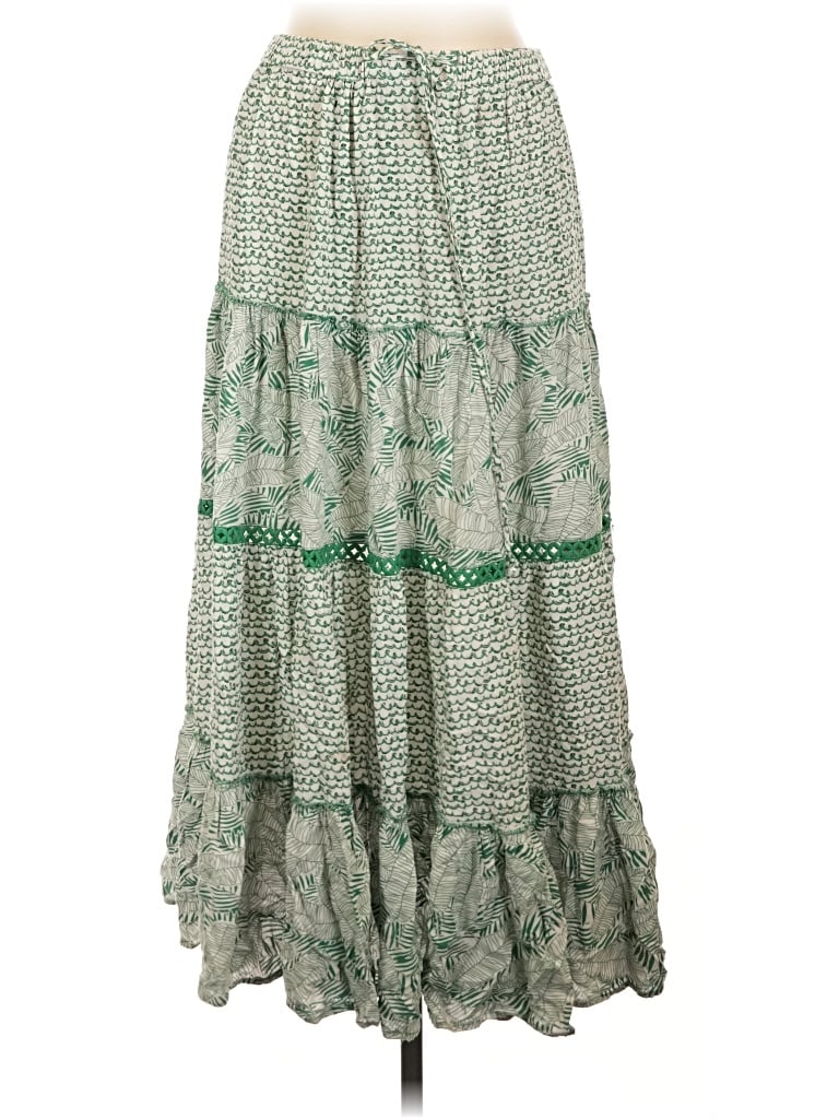 Pre-owned Solitaire Casual Skirt In Green