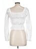 Love White Long Sleeve Blouse Size L - photo 2