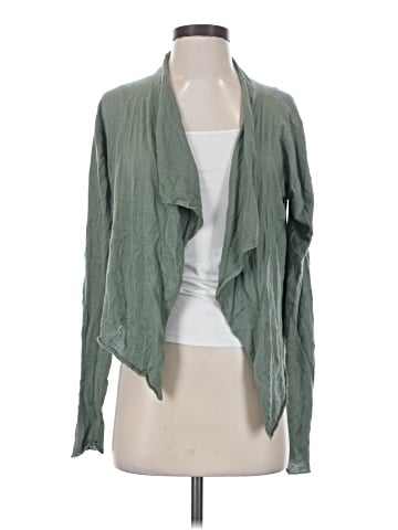 Gold Hawk Silk Cardigan (view 1)