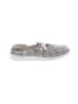 Assorted Brands Stripes Gray Flats Size 8 1/2 - photo 1