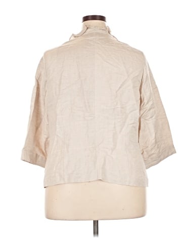 Lane Bryant 3/4 Sleeve Button-Down Shirt (view 2)