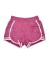 Reebok 100% Polyester Color Block Pink Athletic Shorts Size L - photo 1
