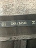 Zara Basic Solid Black Shorts Size S - photo 3