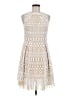 Francesca's 100% Polyester Ivory Cocktail Dress Size M - photo 1