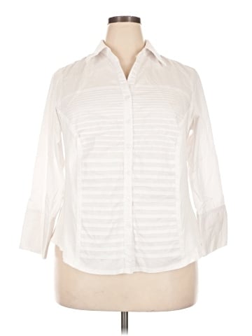 Zac & Rachel 3/4 Sleeve Button-Down Shirt (view 1)
