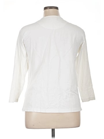 L.L.Bean 3/4 Sleeve Blouse (view 2)