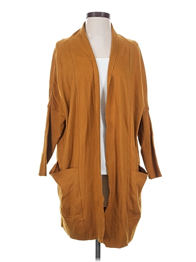 Pact Cardigan Sweater In Brown