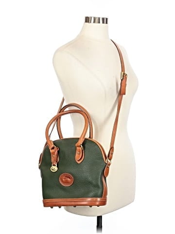 Dooney & Bourke Leather Satchel (view 2)