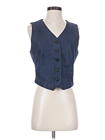 Banana Republic Factory Store Denim Vest (view 1)