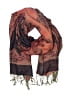 Unbranded Paisley Burgundy Scarf One size - photo 1