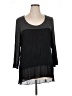 Coco Bianco Gray 3/4 Sleeve Top Size XL - photo 1