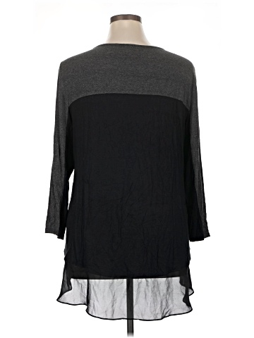 Coco Bianco 3/4 Sleeve Top (view 2)