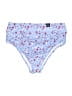 Torrid Floral Blue Swimsuit Bottoms Size 2X Plus (2) - photo 1