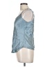 Reformation 100% Silk Blue Sleeveless Top Size L - photo 5