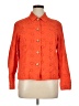 Coldwater Creek 100% Cotton Orange Jacket Size 1X - photo 1