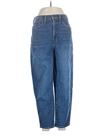 Madewell Balloon Jeans in Ellisboro Wash (view 1)