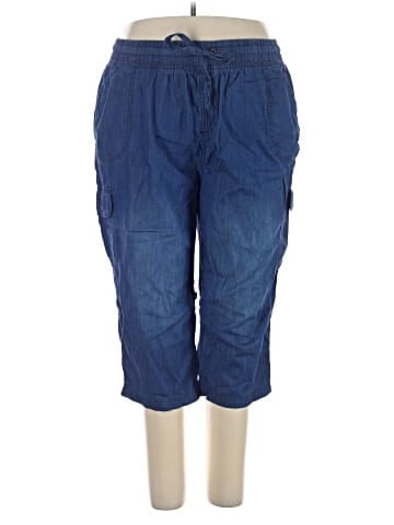 Woman Within Cargo Pants (view 1)