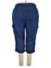 Woman Within 100% Cotton Blue Cargo Pants Size 22WP - photo 2