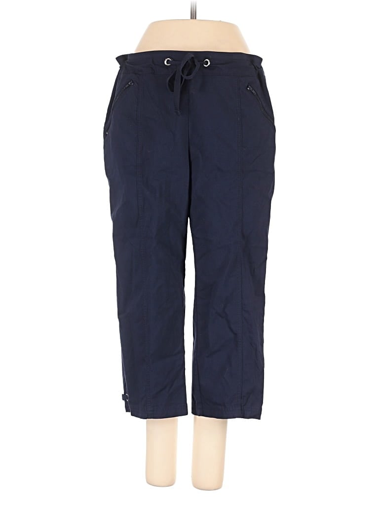 Pre-owned Weekends By Chico's Casual Pants In Blue