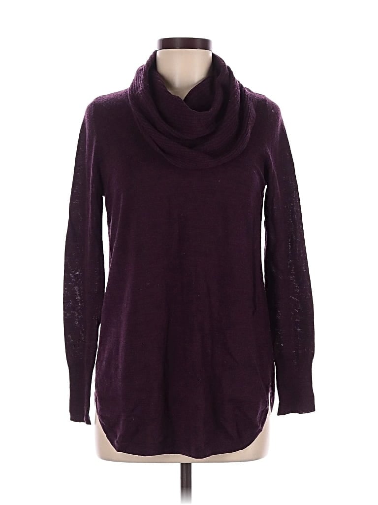 Pre-owned Cynthia Rowley Tjx Turtleneck Sweater In Purple
