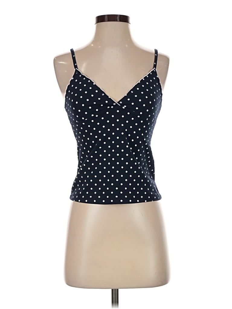 Pre-owned Brandy Melville Tank Top Blue Sweetheart Neckline Tops