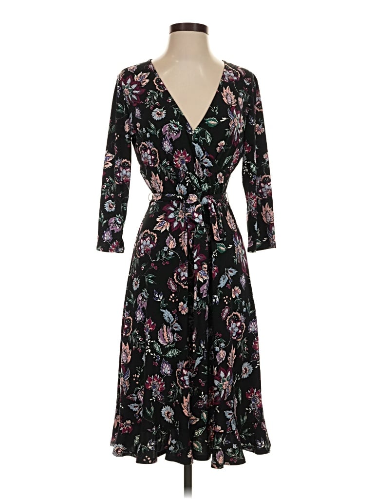 Pre-owned Leota Cocktail Dress In Black