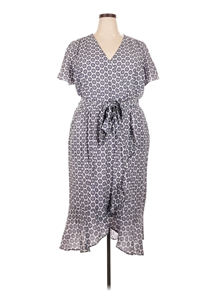 Lane Bryant Casual Dress In Gray