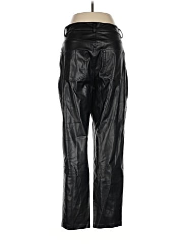 Zara Faux Leather Pants (view 2)