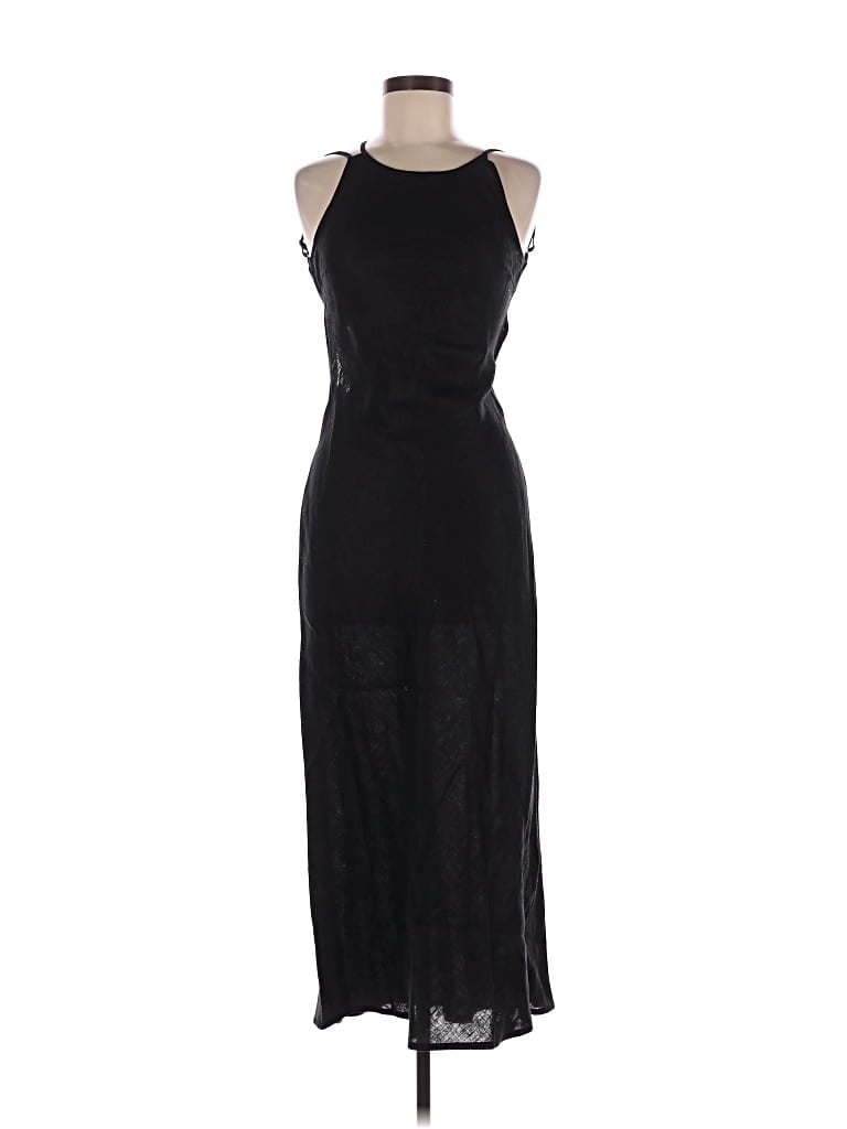 Pre-owned Vrg Grl Cocktail Dress In Black