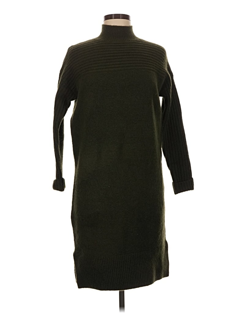 Pre-owned Fat Face Casual Dress In Green