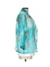 Chico's Tropical Teal Jacket Size Lg (2) - photo 4