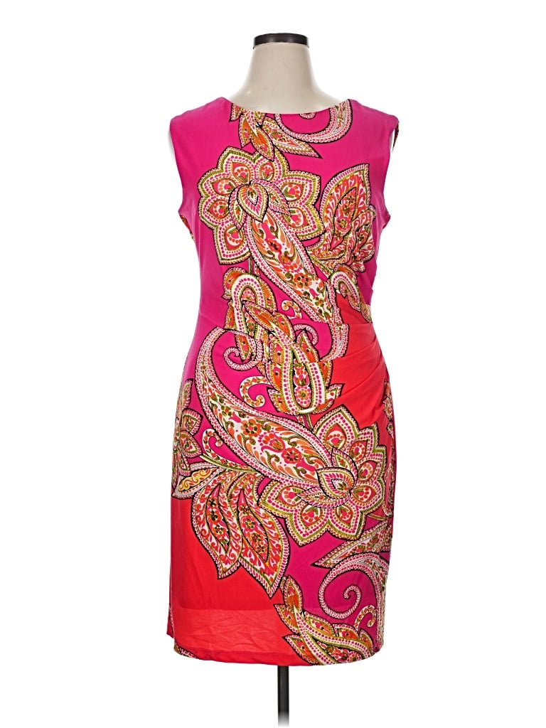 Pre-owned Sandra Darren Cocktail Dress In Pink