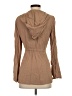 Love Tree 100% Rayon Tan Trenchcoat Size S - photo 2